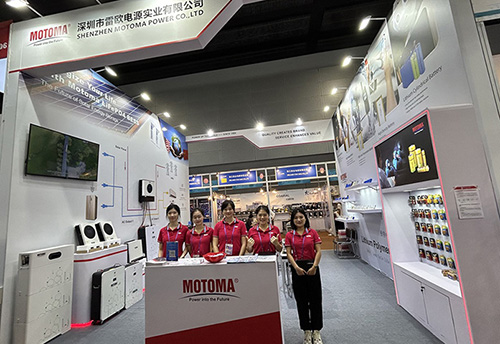MOTOMA|Celebrando el Éxito en la 134ª Feria de Cantón: Un Hitro para Motoma Power