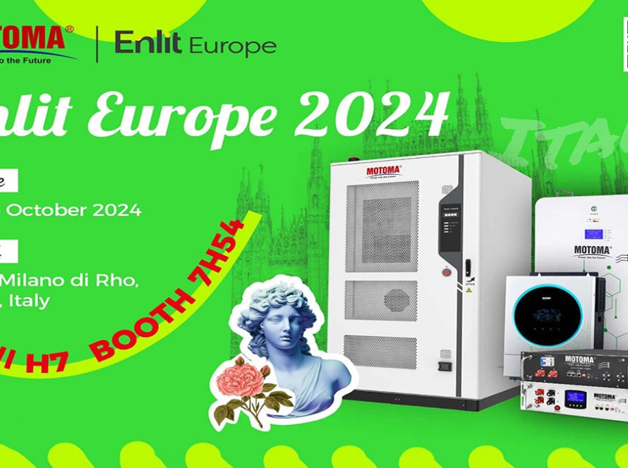 MOTOMA | Join MOTOMA at Enlit Europe 2024 for Advanced Energy Storage Solutions