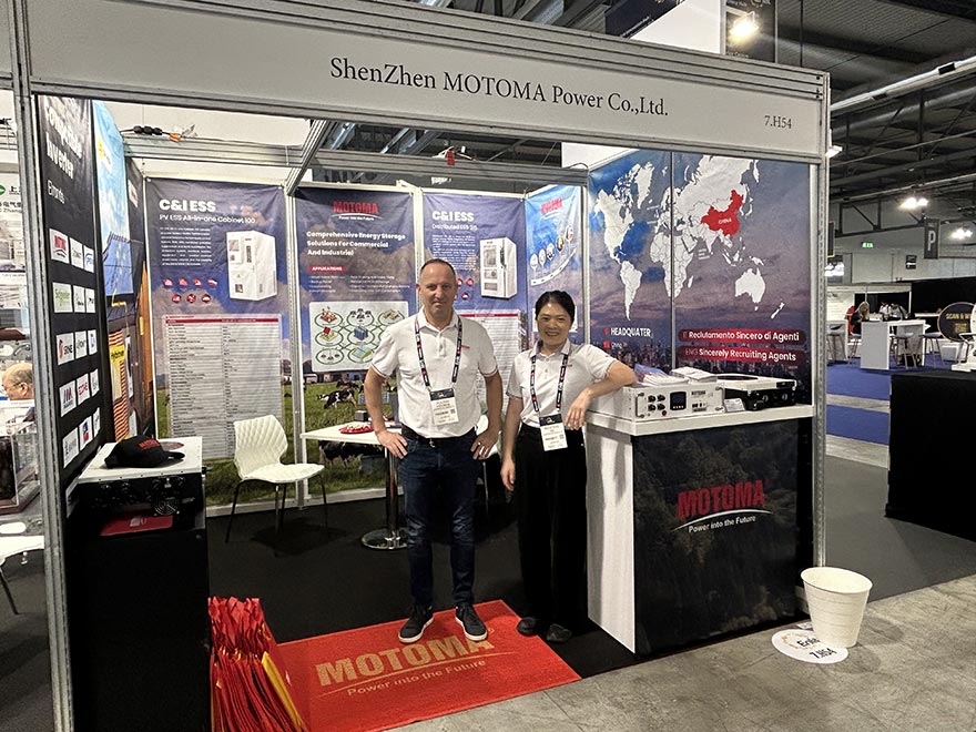 MOTOMA | MOTOMA Highlights Cutting-Edge Li-Ion Battery and Smart ESS Solutions at Four Major Global Trade Shows