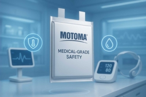 MOTOMA | Powering the Future of Medical Wearables with Safe Polymer Pouch Lithium Batteries