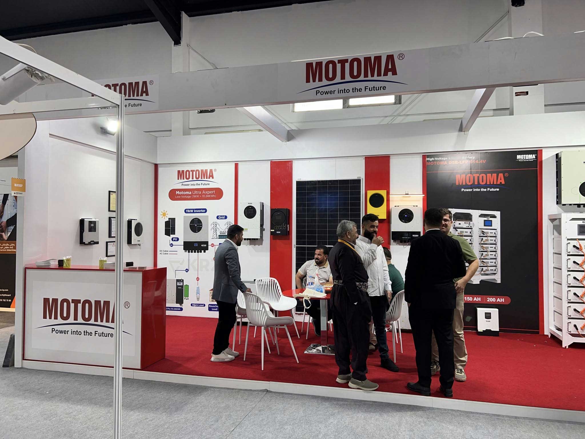 MOTOMA | MOTOMA Successfully Concludes Participation at Construct Iraq 2025 with New Energy Solutions
